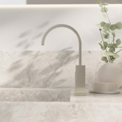 Steinberg 135 - Mitigeur de lavabo avec vidage, nickel brossé 135 1501 BN