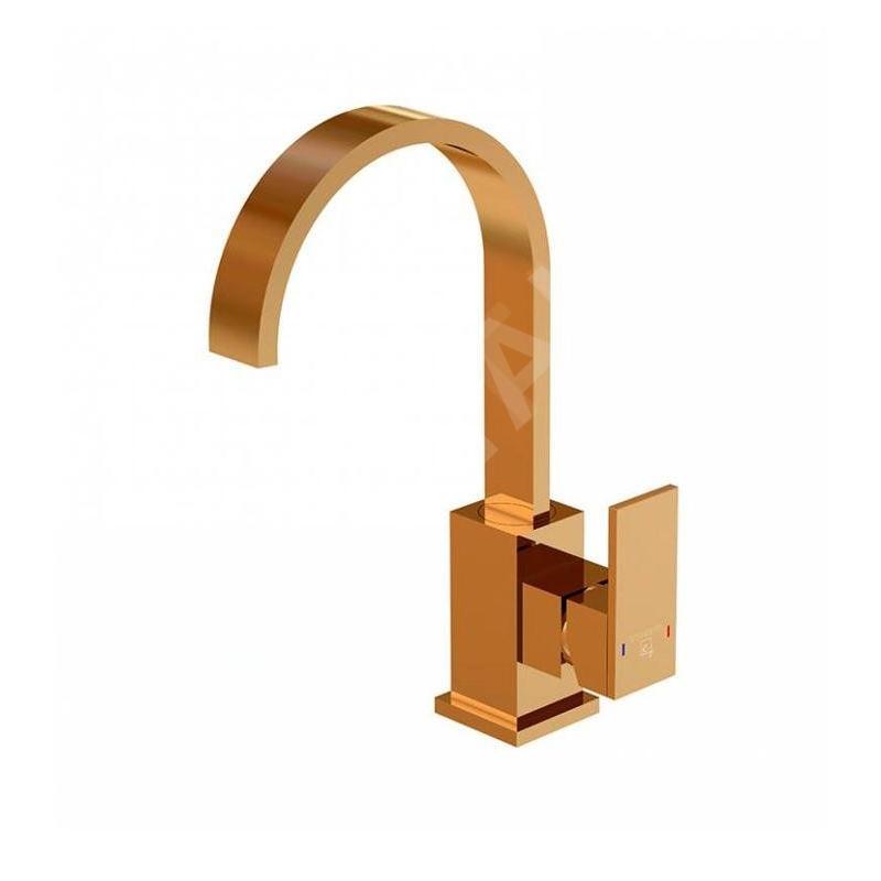 Steinberg 135 - Mitigeur de lavabo avec garniture de vidage, rose gold 135 1501 RG