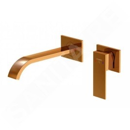 Steinberg 135 - Mitigeur de lavabo encastré, 2 trous, rose gold 135 1814 3 RG