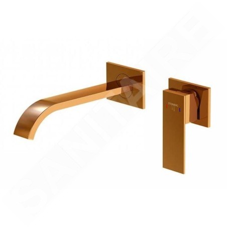 Steinberg 135 - Mitigeur de lavabo encastré, 2 trous, rose gold 135 1814 3 RG
