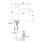 Steinberg 160 - Mitigeur de lavabo avec garniture de vidage, rose gold 160 1000 RG