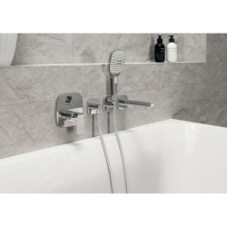 Hansa Activejet - Douchette 110, 3 jets, blanc/ chrome 84330200