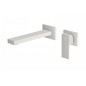 Steinberg 160 - Mitigeur de lavabo encastré, 2 trous, nickel brossé 160 1814 3 BN