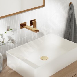 Steinberg 160 - Mitigeur de lavabo encastré, 2 trous, rose gold 160 1814 3 RG