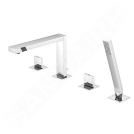 Steinberg 160 - Mitigeur pour montage sur bord de baignoire, 4 trous, chrome 160 2402