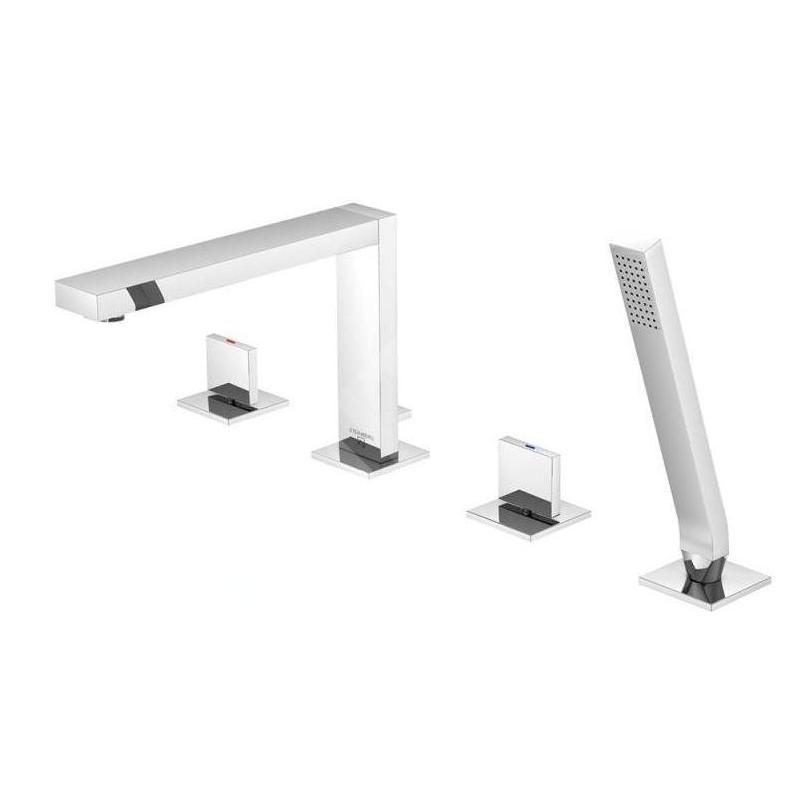 Steinberg 160 - Mitigeur pour montage sur bord de baignoire, 4 trous, chrome 160 2402