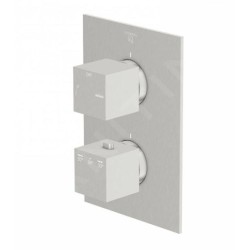 Steinberg 160 - Mitigeur thermostatique encastré, 2 sorties, nickel brossé 160 4133 3 BN