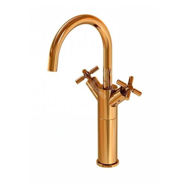 Steinberg 250 - Mitigeur de lavabo avec garniture de vidage, rose gold 250 1550 RG