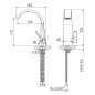 Steinberg 280 - Mitigeur de lavabo, rose gold 280 1010 RG