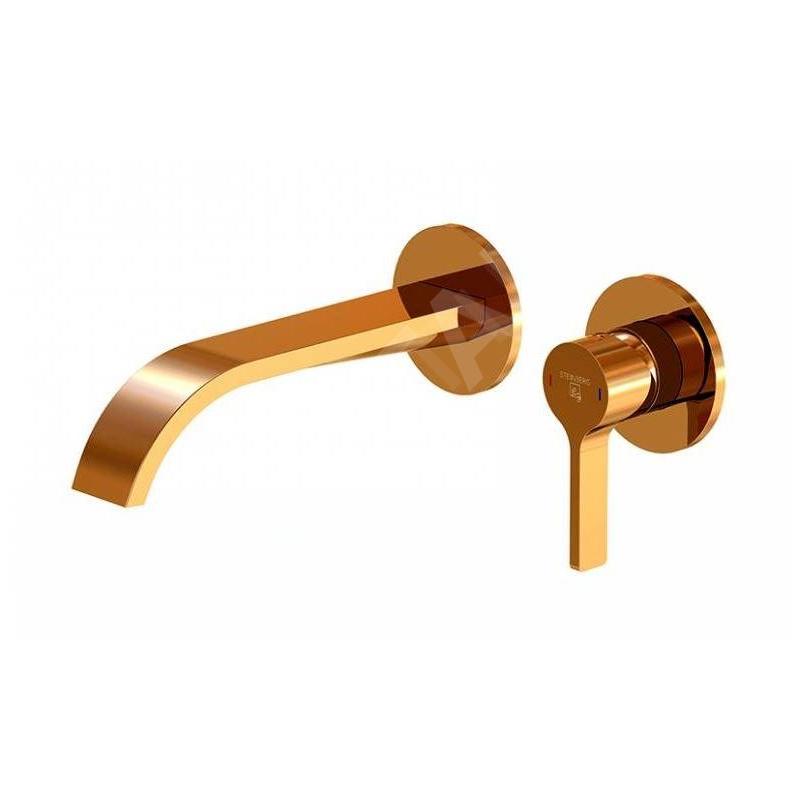 Steinberg 280 - Mitigeur de lavabo encastré, 2 trous, rose gold 280 1814 3 RG