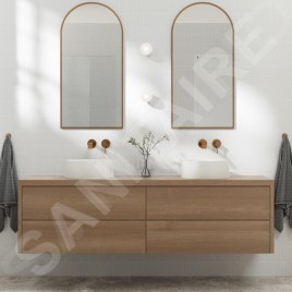 Steinberg 280 - Mitigeur de lavabo encastré, 2 trous, rose gold 280 1814 3 RG
