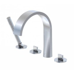 Steinberg 280 - Mitigeur pour montage sur bord de baignoire, 4 trous, chrome 280 2400