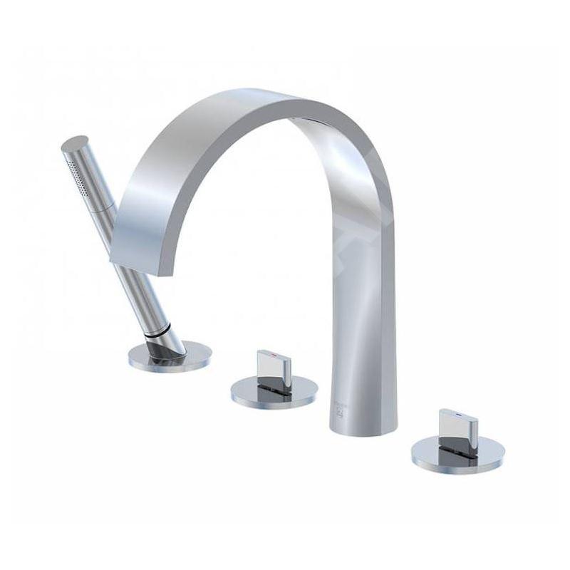 Steinberg 280 - Mitigeur pour montage sur bord de baignoire, 4 trous, chrome 280 2400