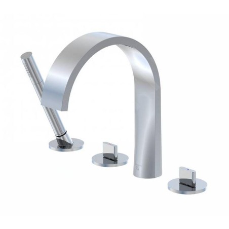 Steinberg 280 - Mitigeur pour montage sur bord de baignoire, 4 trous, chrome 280 2400
