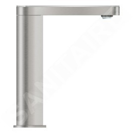 Grohe Plus - Mélangeur lavabo digital M, avec bec Push-Open, supersteel 23958DC3