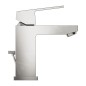 Grohe Eurocube - Mitigeur de lavabo avec vidage, supersteel 23127DC0