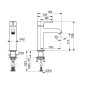 Hansa Vantis Style - Mitigeur de lavabo, chrome 54372207