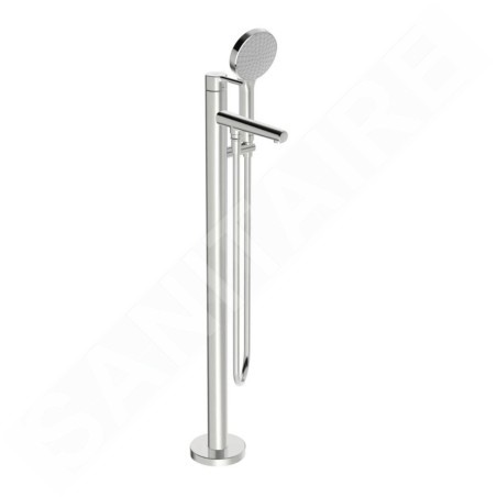 Hansa Vantis Style - Mitigeur de baignoire au sol, chrome 54832007