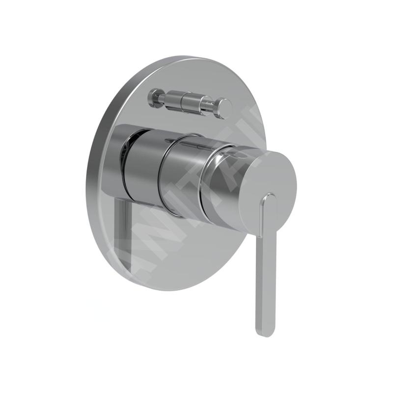 Laufen Lua - Mitigeur encastré, pour 2 sorties, chrome H3210860040001