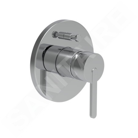 Laufen Lua - Mitigeur encastré, pour 2 sorties, chrome H3210860040001