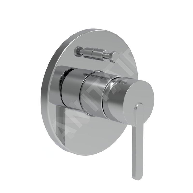 Laufen Lua - Mitigeur encastré, pour 2 sorties, chrome H3210860040101