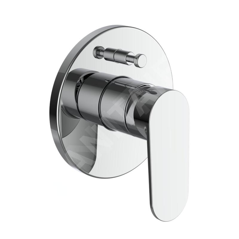 Laufen Neja - Mitigeur encastré, pour 2 sorties, chrome H3215160040001