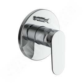Laufen Neja - Mitigeur encastré, pour 2 sorties, chrome H3215160040101