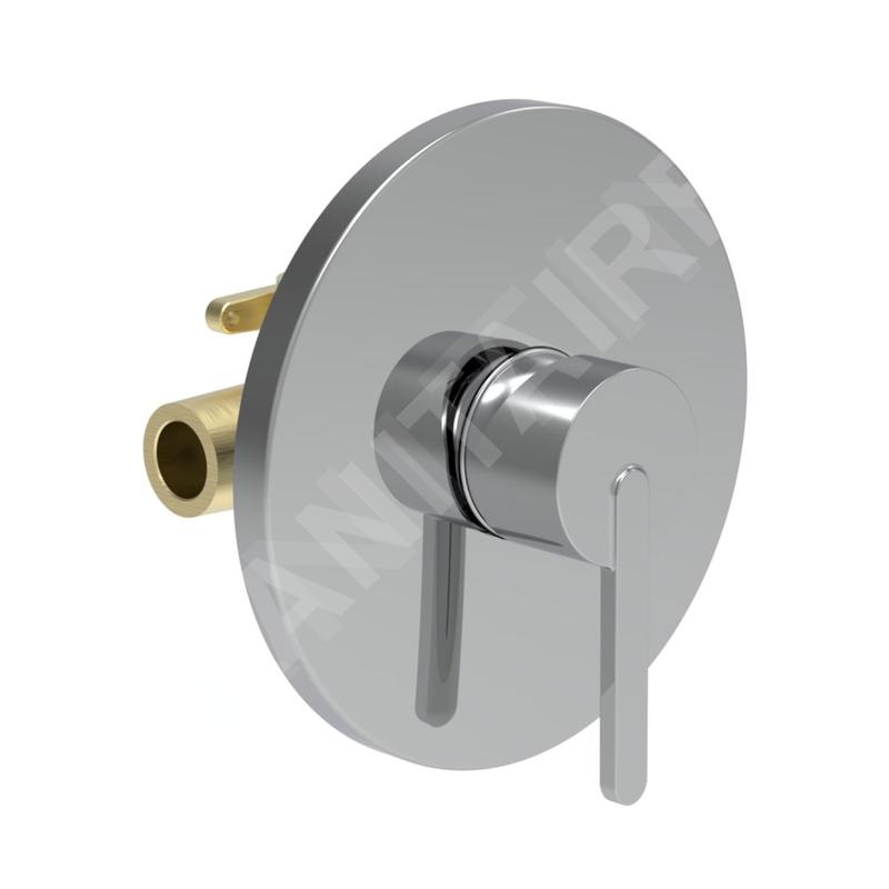 Laufen Lua - Mitigeur de douche encastré avec corps d'encastrement, chrome H3310860048001