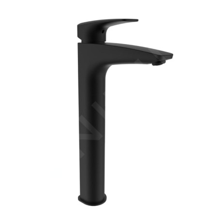 Laufen Laurin - Mitigeur de lavabo Eco+, noir mat HF500714428000