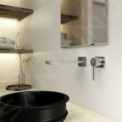 Steinberg 230 - Mitigeur de lavabo encastré, installation à 2 trous, chrome 230 1814 3