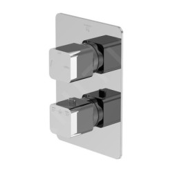 Steinberg 230 - Mitigeur thermostatique encastré pour 2 sorties, chrome 230 4133 3