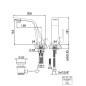 Steinberg 260 - Mitigeur de lavabo avec vidage, or rose 260 1000 1 RG