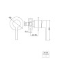 Steinberg 260 - Mitigeur de douche encastré, avec corps d’encastrement, chrome 260 2250