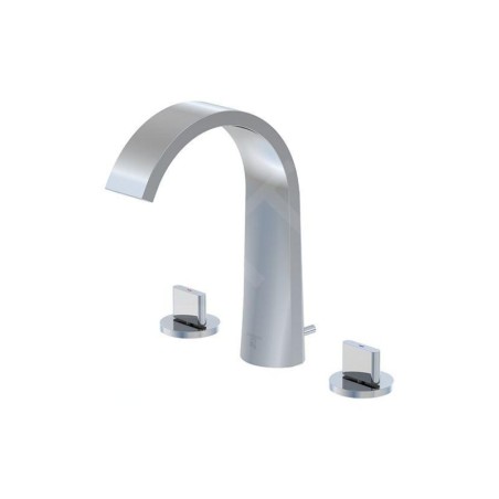 Steinberg 280 - Mitigeur de lavabo avec vidage, installation à 3 trous, chrome 280 2000