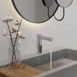 Steinberg iFlow - Mitigeur de lavabo électronique, chrome 390 1000