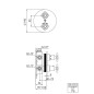 Steinberg 250 - Mitigeur thermostatique encastré 3 sorties, chrome 250 4123 3