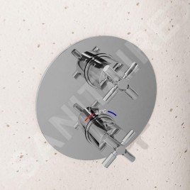 Steinberg 250 - Mitigeur thermostatique encastré 3 sorties, chrome 250 4123 3
