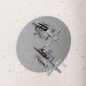 Steinberg 250 - Mitigeur thermostatique encastré 3 sorties, chrome 250 4123 3