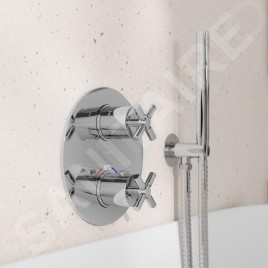 Steinberg 250 - Mitigeur thermostatique encastré 3 sorties, chrome 250 4123 3