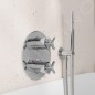 Steinberg 250 - Mitigeur thermostatique encastré 3 sorties, chrome 250 4123 3