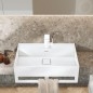 Steinberg 260 - Mitigeur de lavabo avec vidage, blanc mat 260 1000 1 W