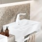 Steinberg 260 - Mitigeur de lavabo avec vidage, blanc mat 260 1000 1 W