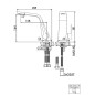 Steinberg 260 - Mitigeur de lavabo, blanc mat 260 1010 1 W
