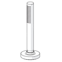 Hansa Stilo - Tête de douche pour bord de baignoire, chrome 53549470