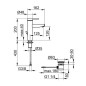 Keuco Plan blue - Mitigeur de lavabo avec vidage, chrome 53902010002
