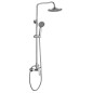 Aqualine Lotta - Set de douche avec mitigeur, 4 jets, chrome LT690 Aqualine Lotta - Set de douche avec mitigeur, 4 jets, chrome LT690