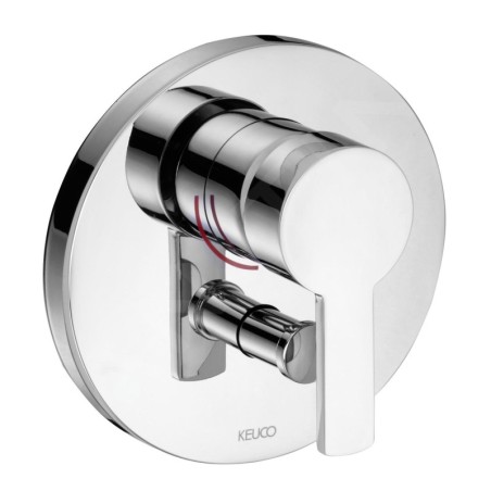 Keuco Plan blue - Mitigeur encastré, pour 2 sorties, chrome 53972010181