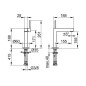 Keuco Edition 90 - Mitigeur de lavabo, chrome 59002010100