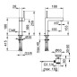 Keuco Edition 90 - Mitigeur de lavabo avec vidage, chrome 59102010000