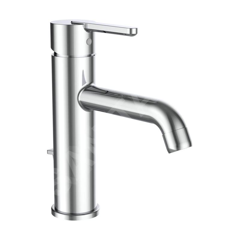 Laufen Lua - Mitigeur de lavabo Eco+, avec bonde, chrome H3110810041241